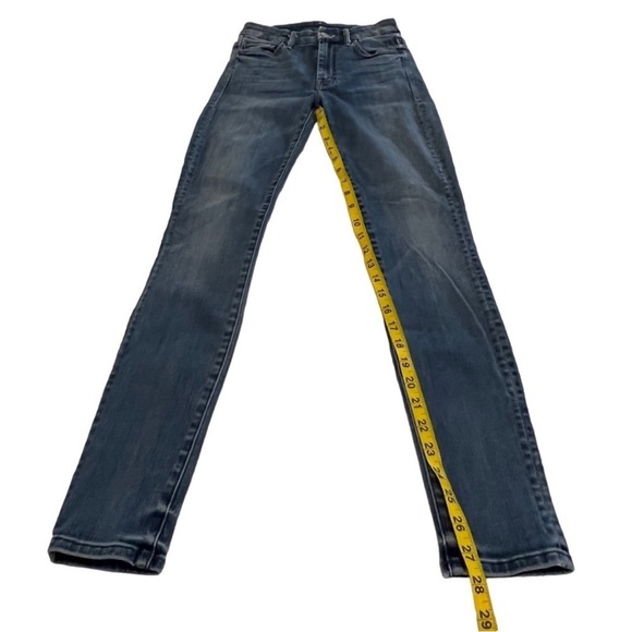 Mother High Rise Stretch Denim Jeans 24 ankle - Picture 16 of 16